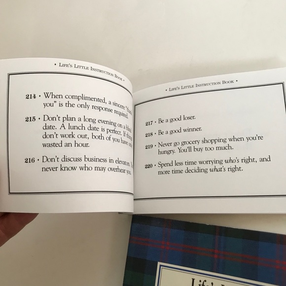 BOGO Life’s little instruction book vol 1 & 2 book - Picture 9 of 9